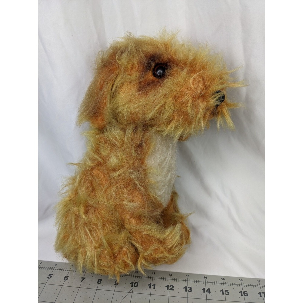 Commonwealth Dog Plush Puppy Fuzzy 12 Inch Brown Orange Stuffed Animal Toy #2